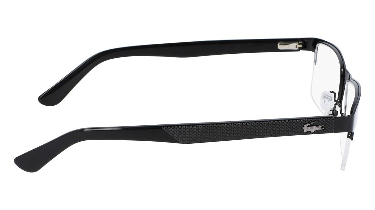 Brillen Lacoste L2237 (002) farbe matte black form rechteckig 