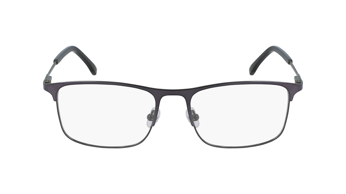 Brillen Lacoste L2252 (033) farbe gunmetal/army green form rechteckig 