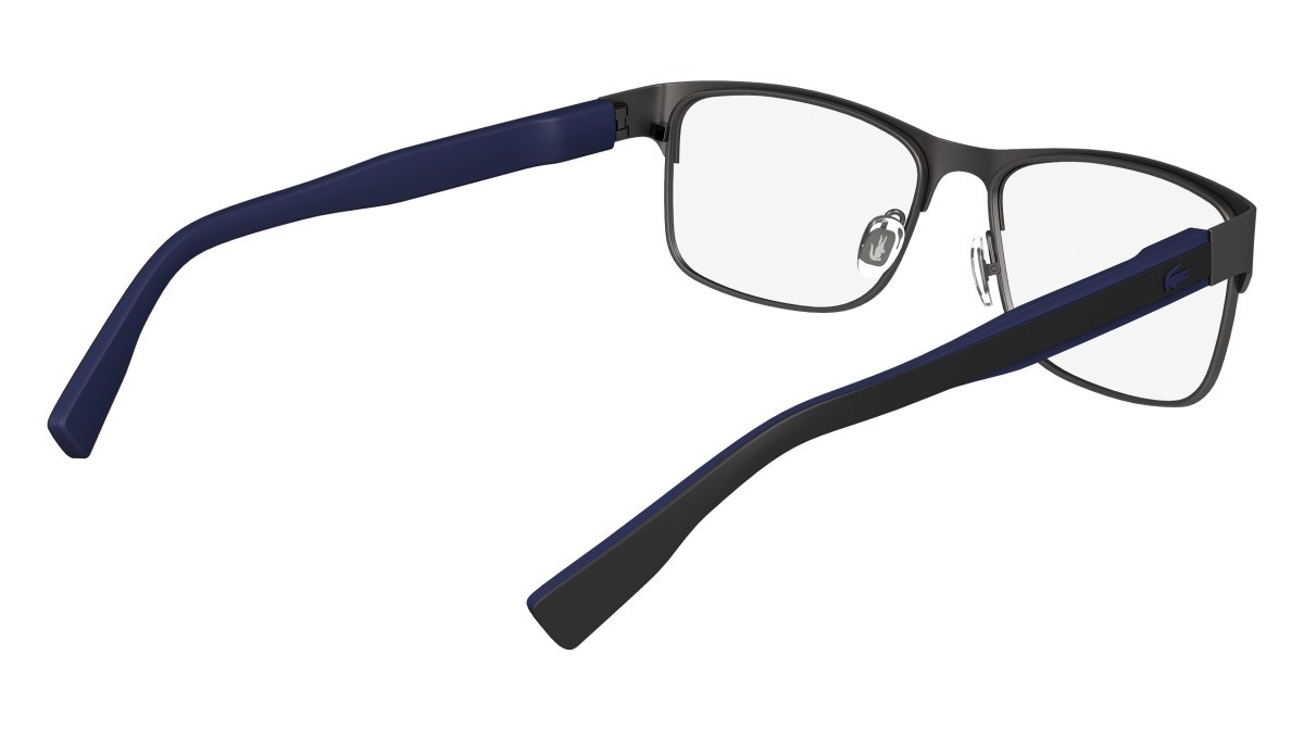 Brillen Lacoste L2294 (033) farbe matte dark gunmetal form rechteckig 
