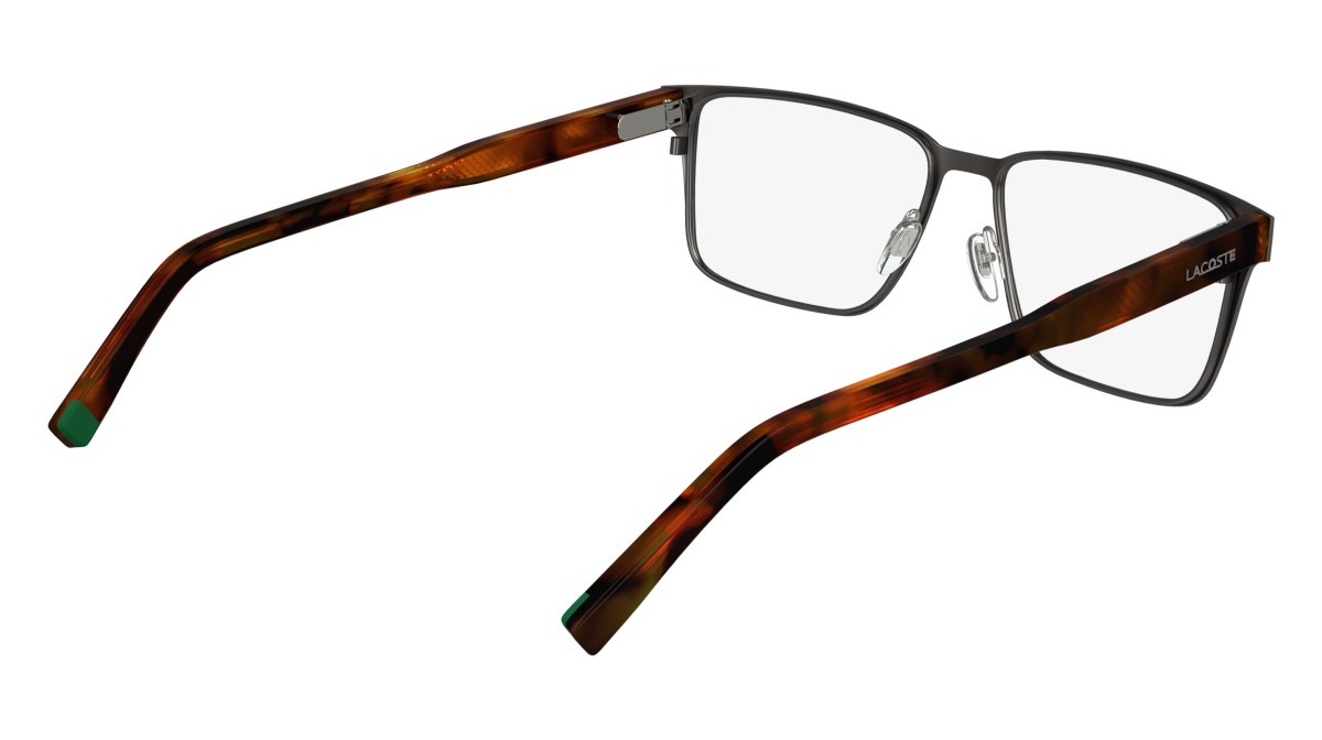 Brillen Lacoste L2297 (033) farbe dark gunmetal form rechteckig 