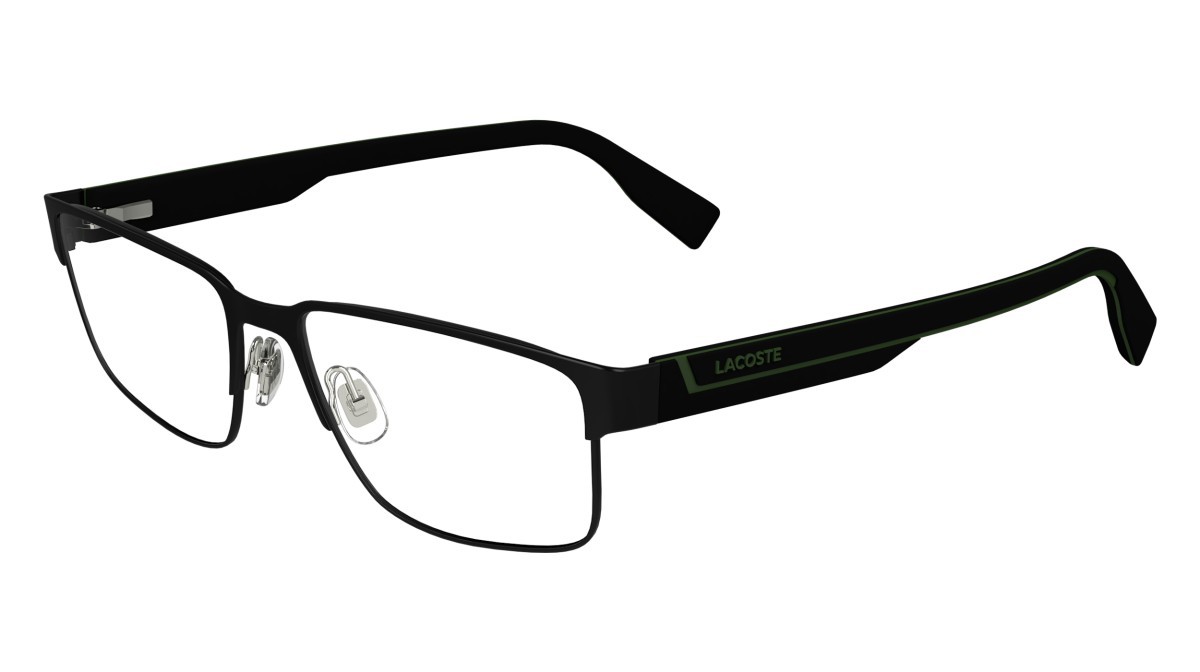 Occhiali da vista Lacoste L2298 N (002) colore matte black forma rettangolare 