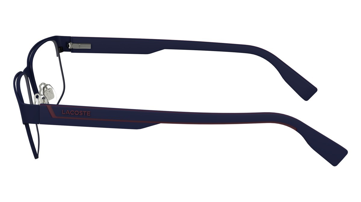 Occhiali da vista Lacoste L2298 N (424) colore matte blue forma rettangolare 