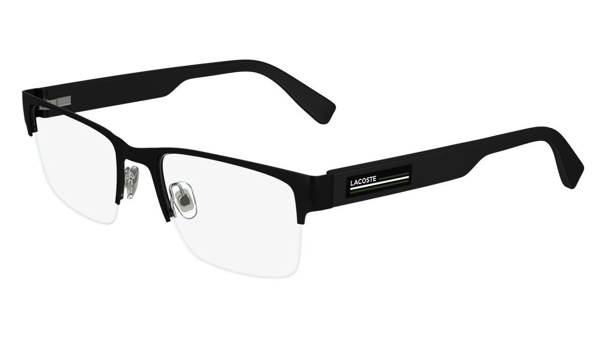 Brillen Lacoste L2299 (002) farbe matte black form rechteckig 