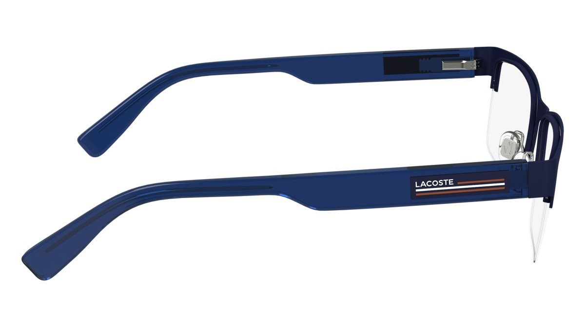 Brillen Lacoste L2299 (424) farbe matte blue form rechteckig 