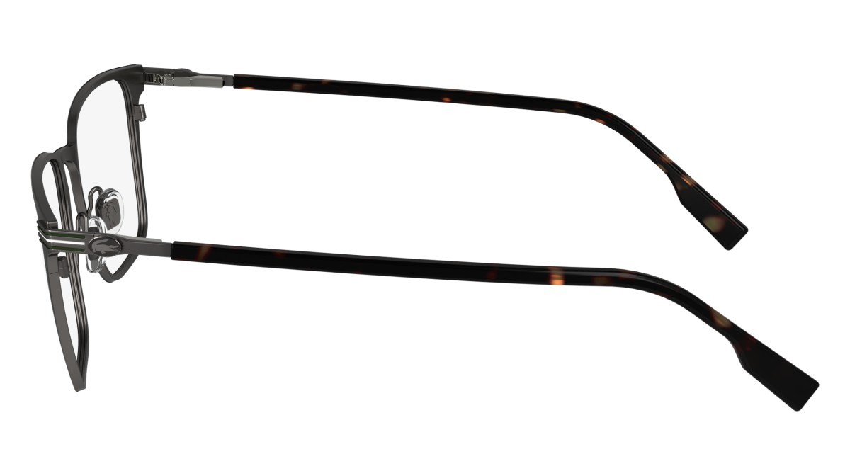 Brillen Lacoste L2301 (033) farbe gunmental form rechteckig 