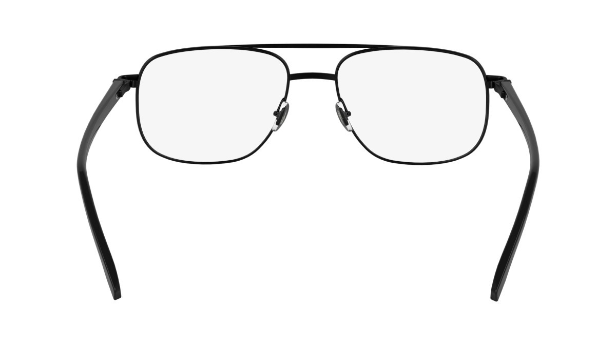 Eyeglasses Lacoste L2302 (002) color matte black shape rectangle lenses colore 1