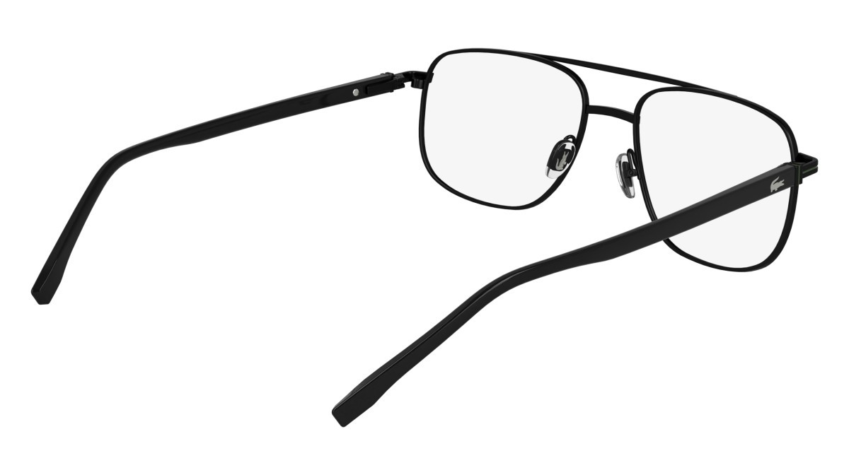 Eyeglasses Lacoste L2302 N (002) color matte black shape rectangle 