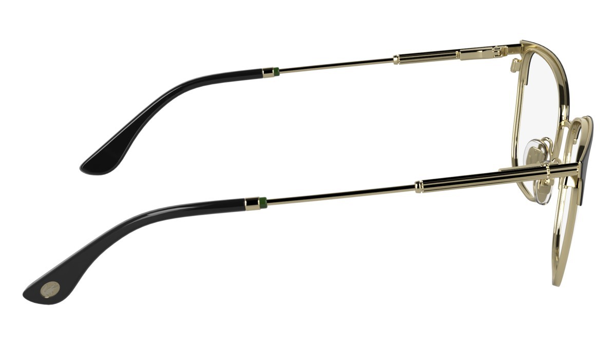 Brillen Lacoste L2303 (001) farbe black/gold form rechteckig gläser colore 1