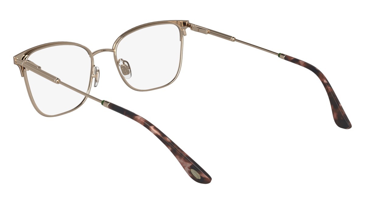 Brillen Lacoste L2303 (662) farbe nude/rose gold form rechteckig gläser colore 3