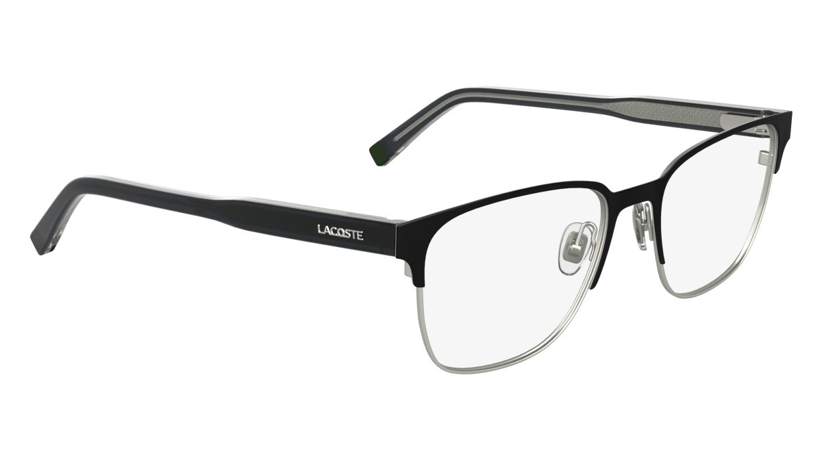 Brillen Lacoste L2304 (002) farbe matte black form rechteckig gläser colore 1