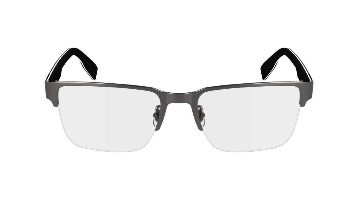 Eyeglasses Lacoste L2305 (038) color gunmetal shape rectangle lenses colore 1
