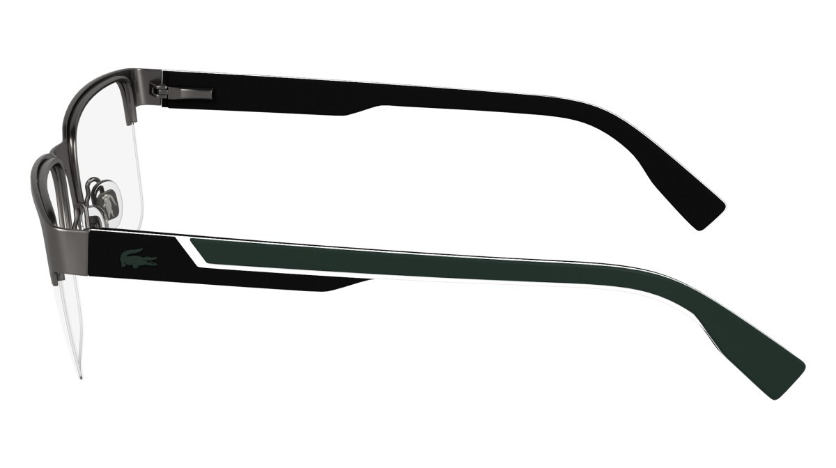 Occhiali da vista Lacoste L2305 N (038) colore gunmetal forma rettangolare 