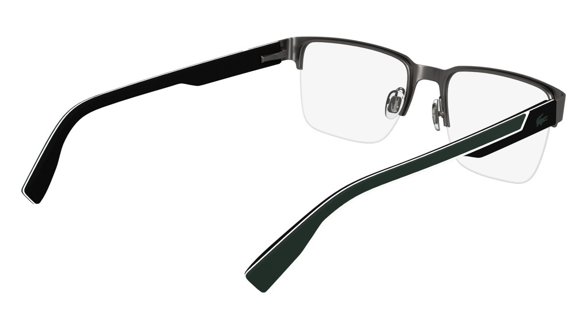 Occhiali da vista Lacoste L2305 N (038) colore gunmetal forma rettangolare 