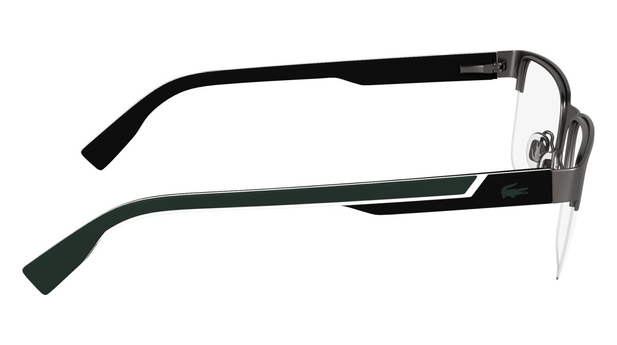 Occhiali da vista Lacoste L2305 N (038) colore gunmetal forma rettangolare 