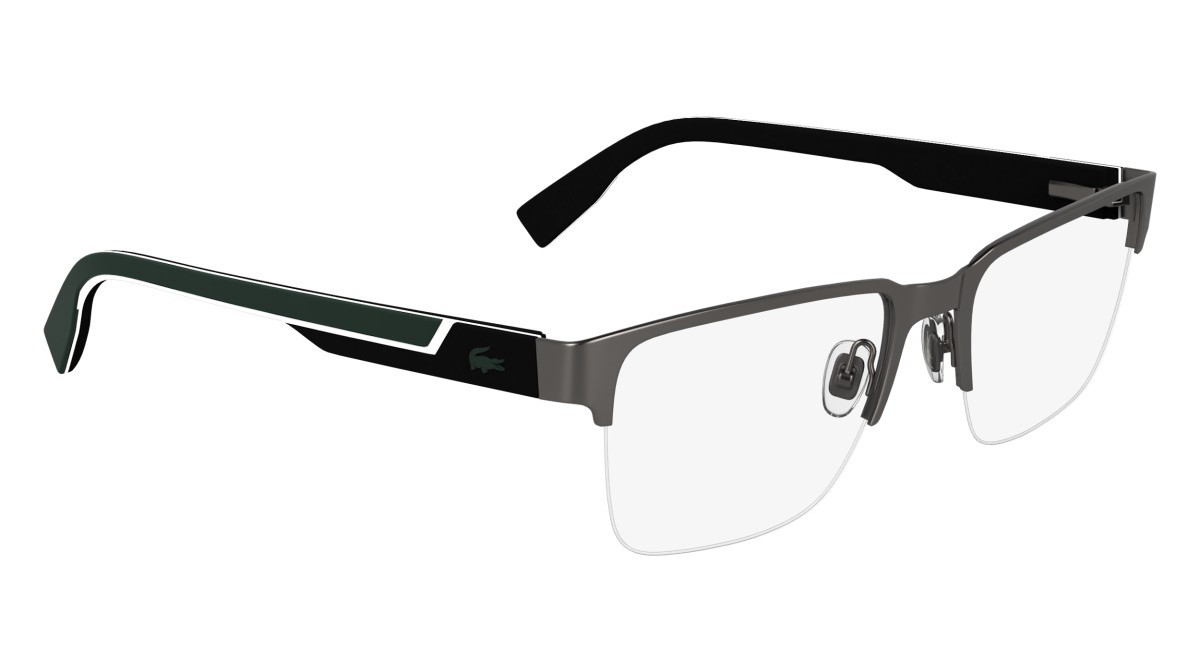 Occhiali da vista Lacoste L2305 N (038) colore gunmetal forma rettangolare 