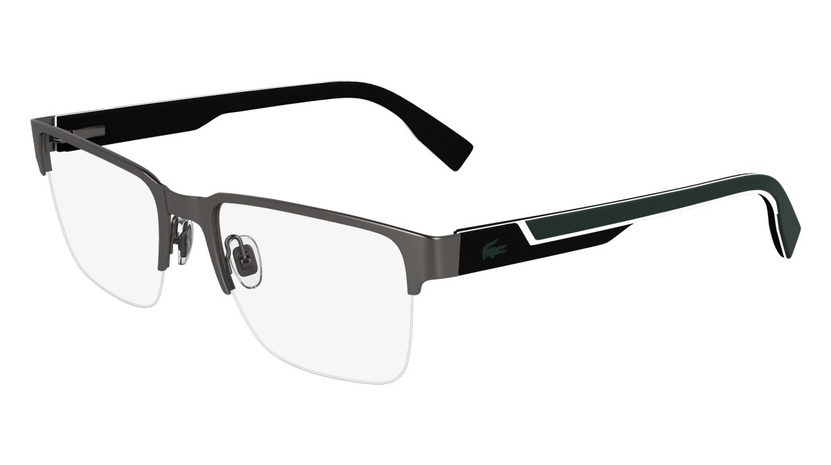 Occhiali da vista Lacoste L2305 N (038) colore gunmetal forma rettangolare 