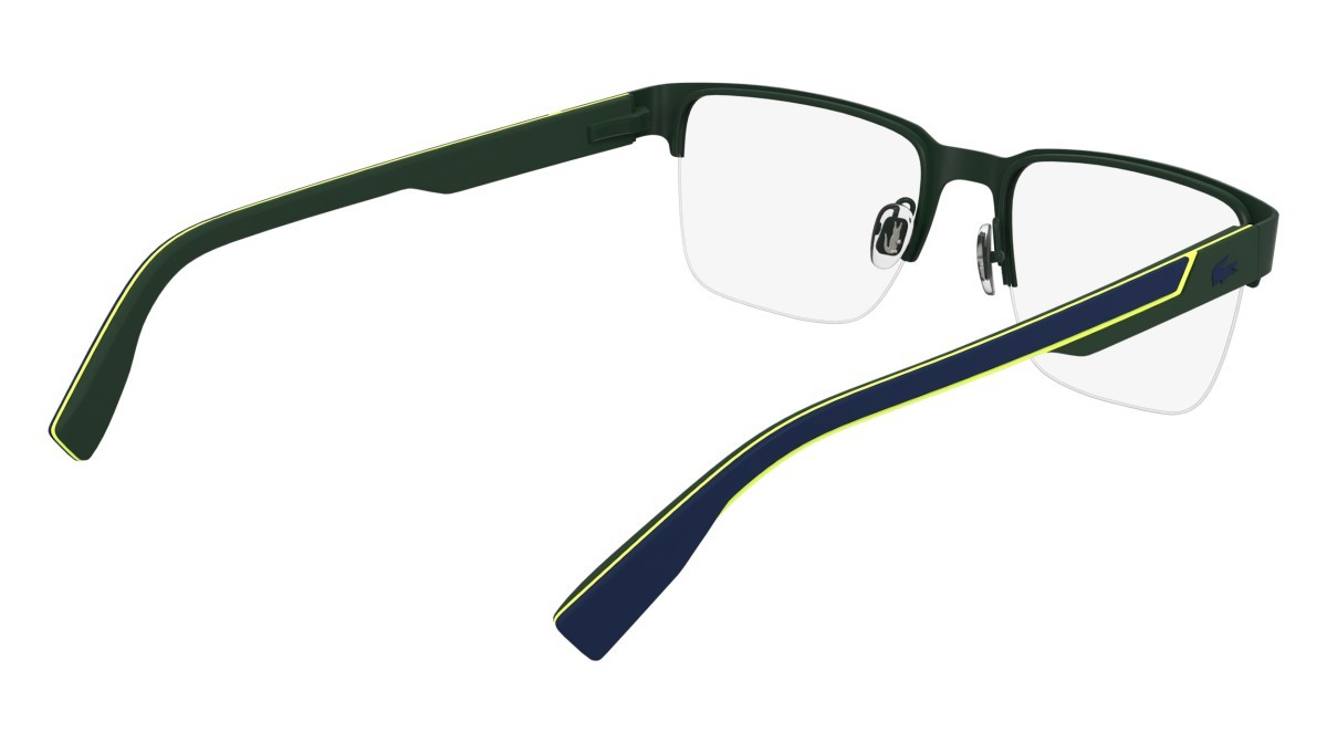 Occhiali da vista Lacoste L2305 N (301) colore green forma rettangolare 