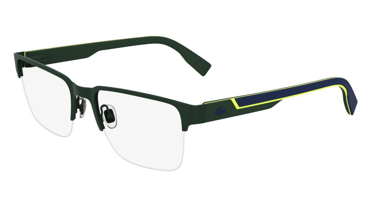 Occhiali da vista Lacoste L2305 N (301) colore green forma rettangolare 