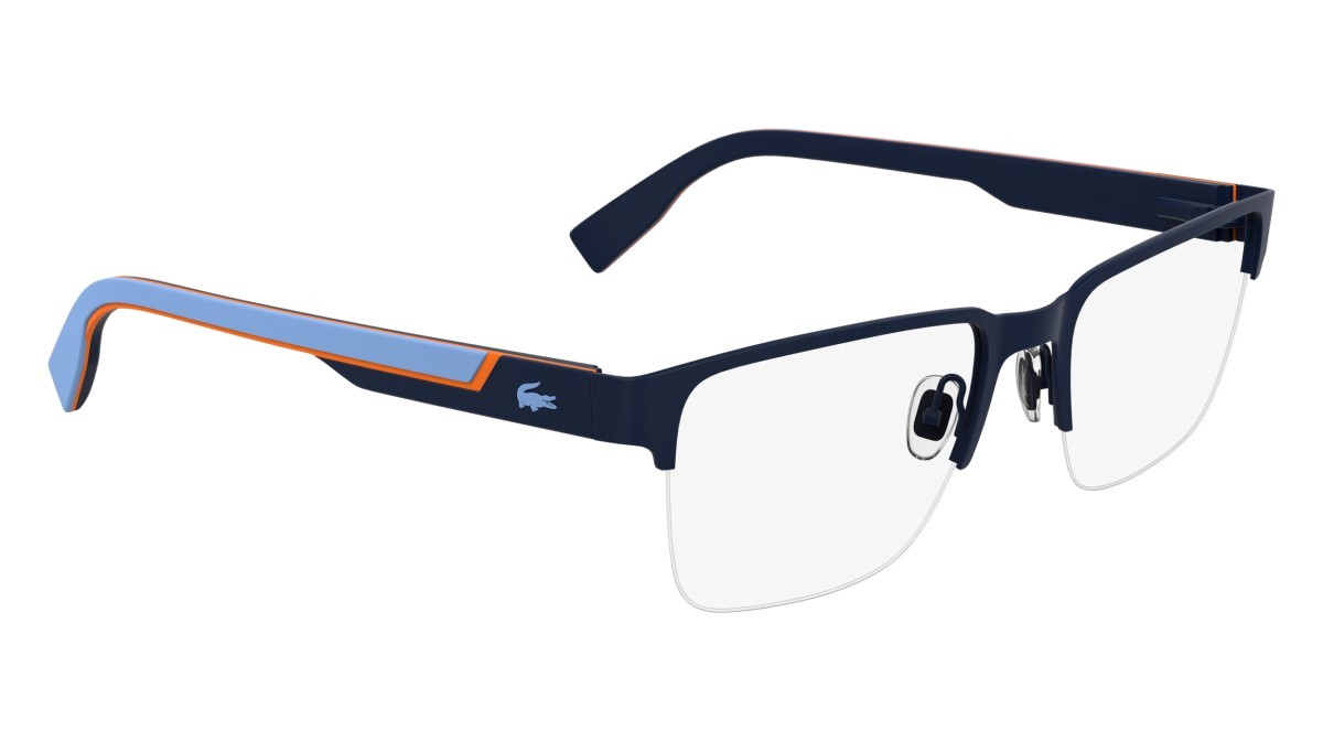 Occhiali da vista Lacoste L2305 N (410) colore blue forma rettangolare 