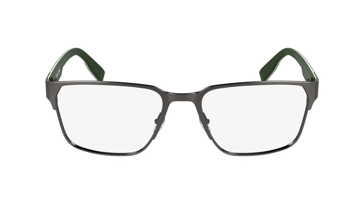 Eyeglasses Lacoste L2306 N (035) color matte dark gunmetal shape rectangle 