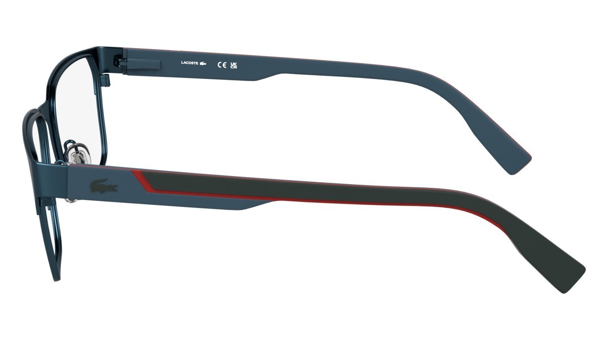 Occhiali da vista Lacoste L2306 N (424) colore matte blue forma rettangolare 