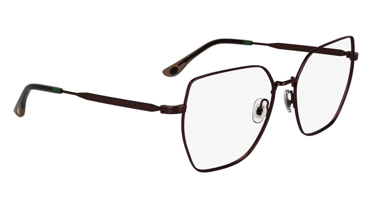 Occhiali da vista Lacoste L2309 (601) colore matte burgundy forma rettangolare lenti colore - 4