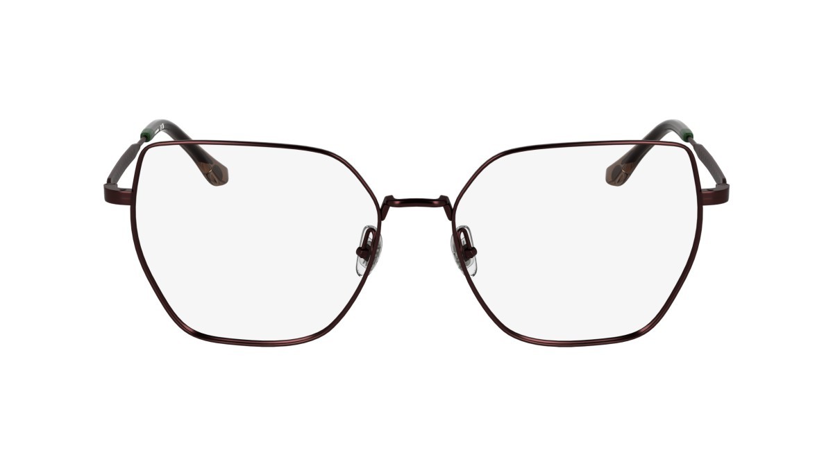 Occhiali da vista Lacoste L2309 (601) colore matte burgundy forma rettangolare lenti colore - 4