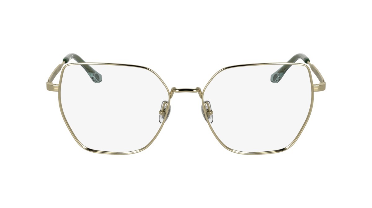 Eyeglasses Lacoste L2309 (713) color matte gold shape rectangular lenses colore - 2