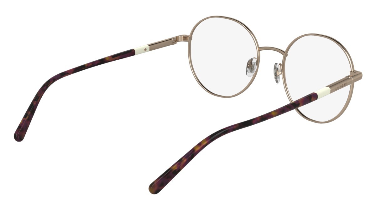 Brillen Lacoste L2310 (770) farbe matte rose gold form oval gläser colore - 4
