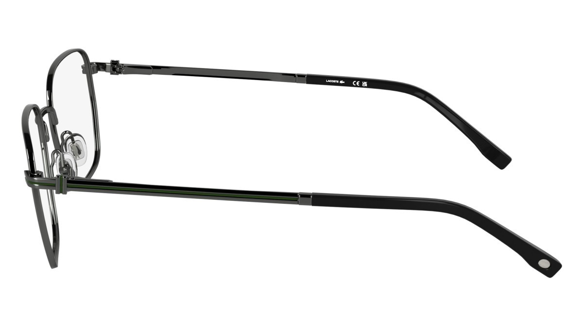 Occhiali da vista Lacoste L2311 (039) colore dark gunmetal forma rettangolare lenti colore - 1