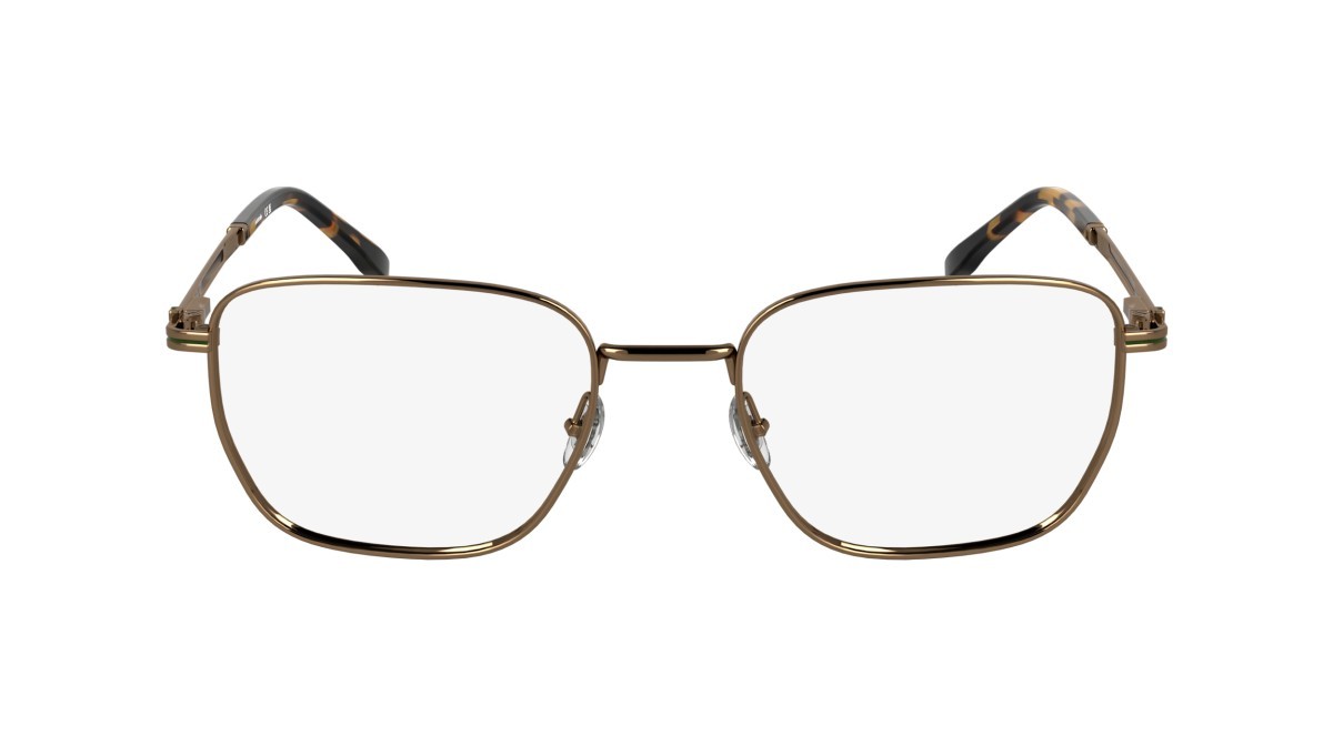 Eyeglasses Lacoste L2311 (750) color amber gold shape rectangle lenses colore - 3