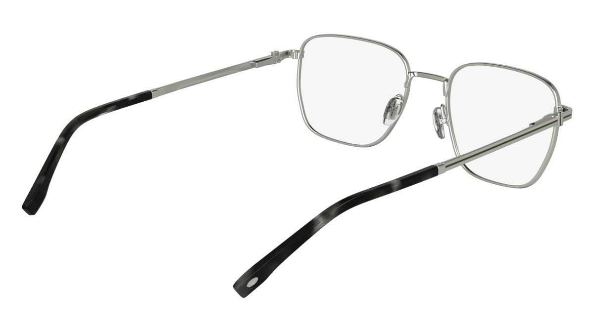 Eyeglasses Lacoste L2311 N (040) color matte silver shape rectangle 