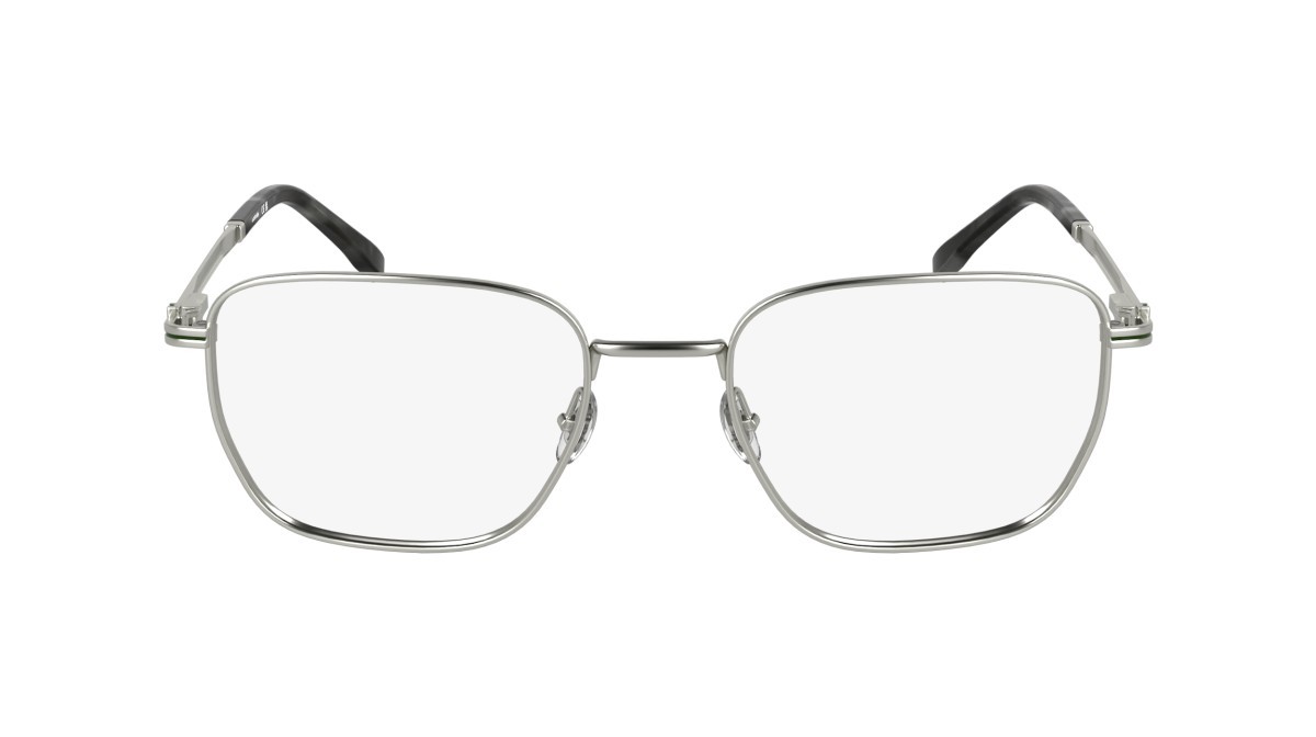 Eyeglasses Lacoste L2311 N (040) color matte silver shape rectangle 