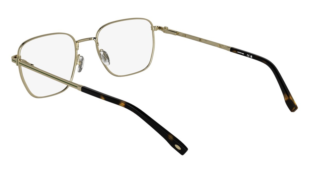 Eyeglasses Lacoste L2311 N (714) color gold shape rectangle 