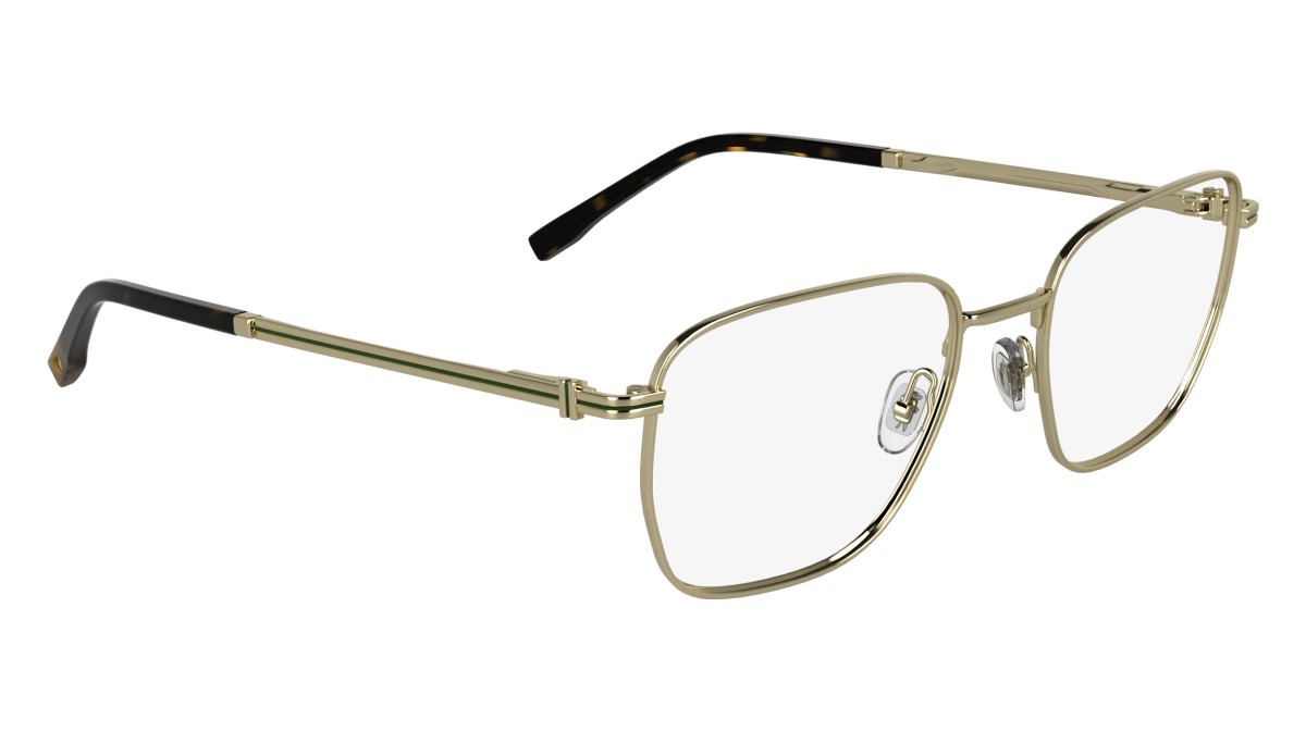 Eyeglasses Lacoste L2311 N (714) color gold shape rectangle 