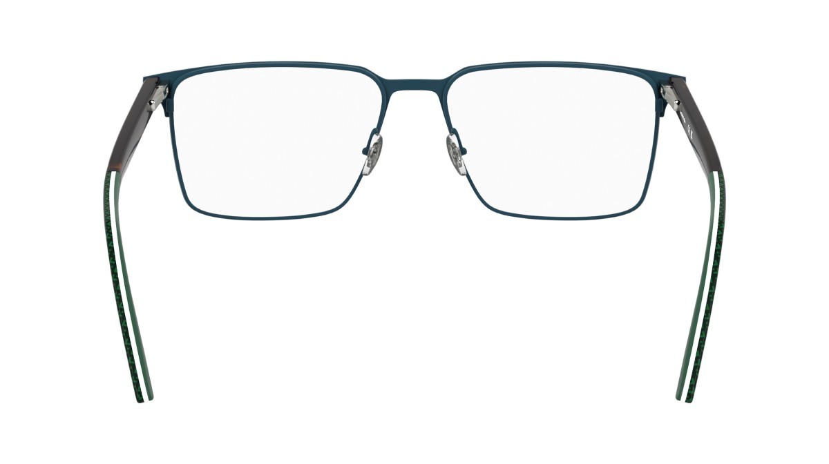 Occhiali da vista Lacoste L2314 (400) colore matte azure forma rettangolare lenti colore - 2