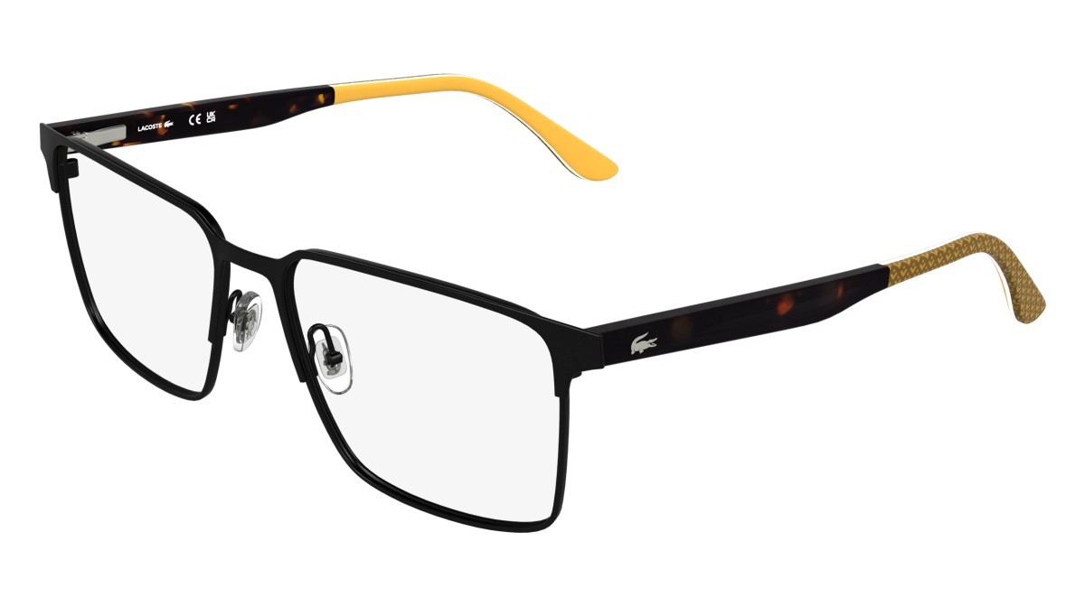 Eyeglasses Lacoste L2314 N (002) color matte black shape rectangle 