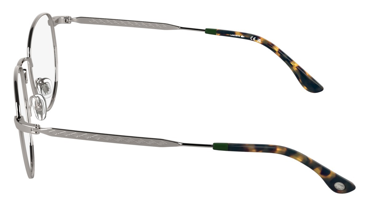 Eyeglasses Lacoste L2315 (033) color light gunmetal shape rectangle 