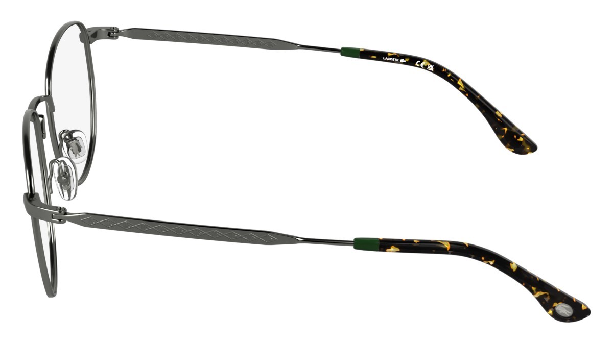 Eyeglasses Lacoste L2315 (035) color dark gunmetal shape rectangle 