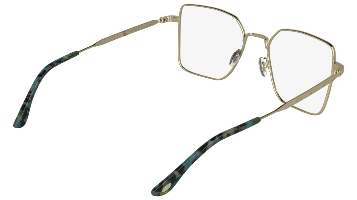 Eyeglasses Lacoste L2316 (714) color gold shape rectangle 