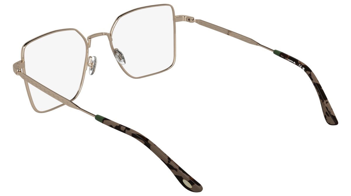 Eyeglasses Lacoste L2316 (770) color rose gold shape rectangle 