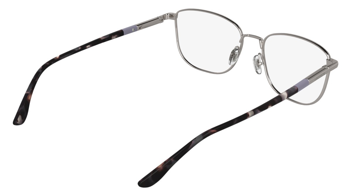 Eyeglasses Lacoste L2317 (033) color light gunmetal shape oval 