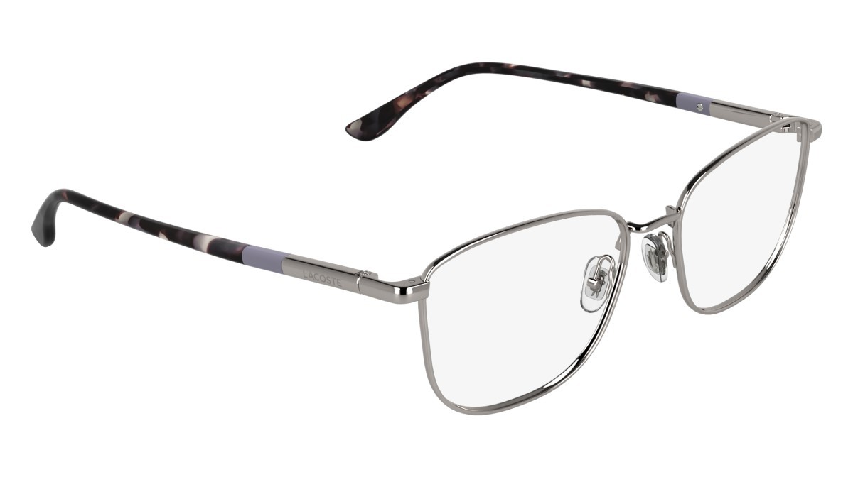 Eyeglasses Lacoste L2317 (033) color light gunmetal shape oval 