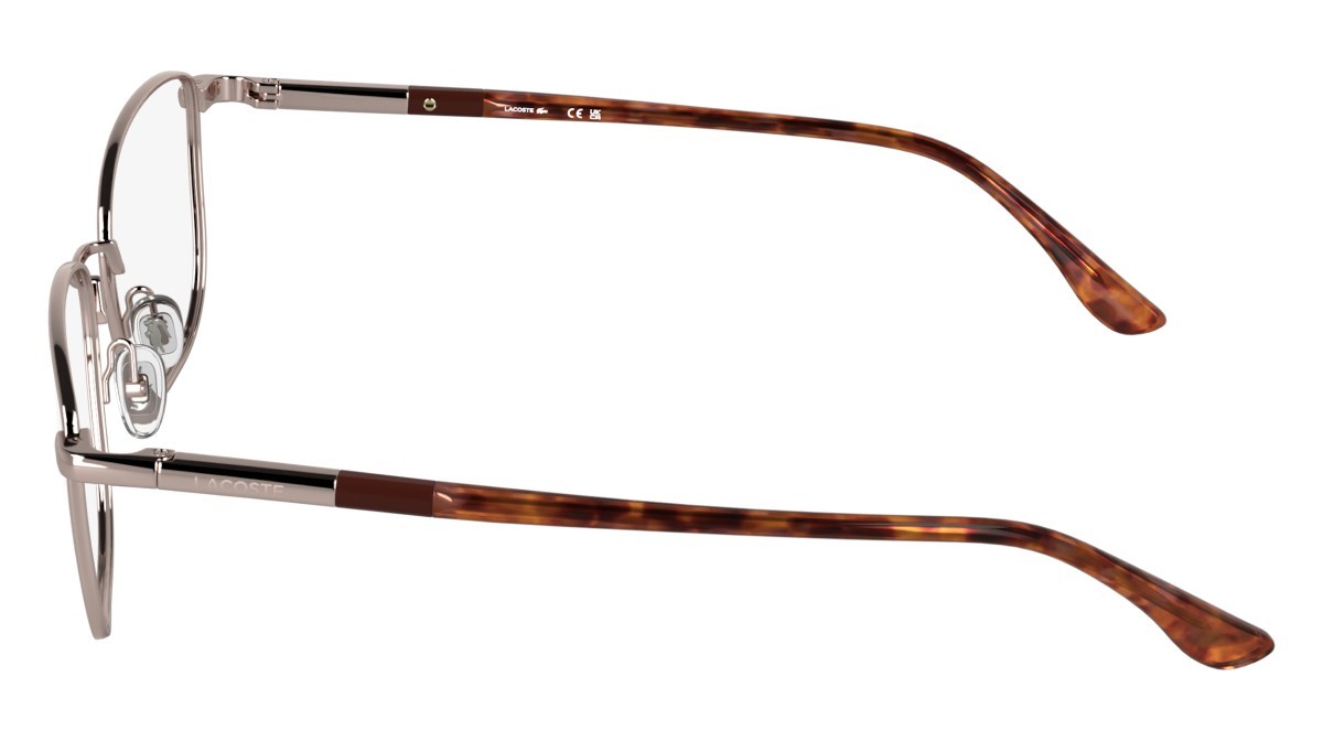 Eyeglasses Lacoste L2317 (662) color light rose shape oval 