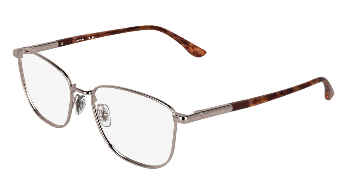 Eyeglasses Lacoste L2317 (662) color light rose shape oval 
