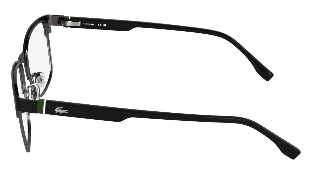 Eyeglasses Lacoste L2319 (002) color matte black shape rectangle 
