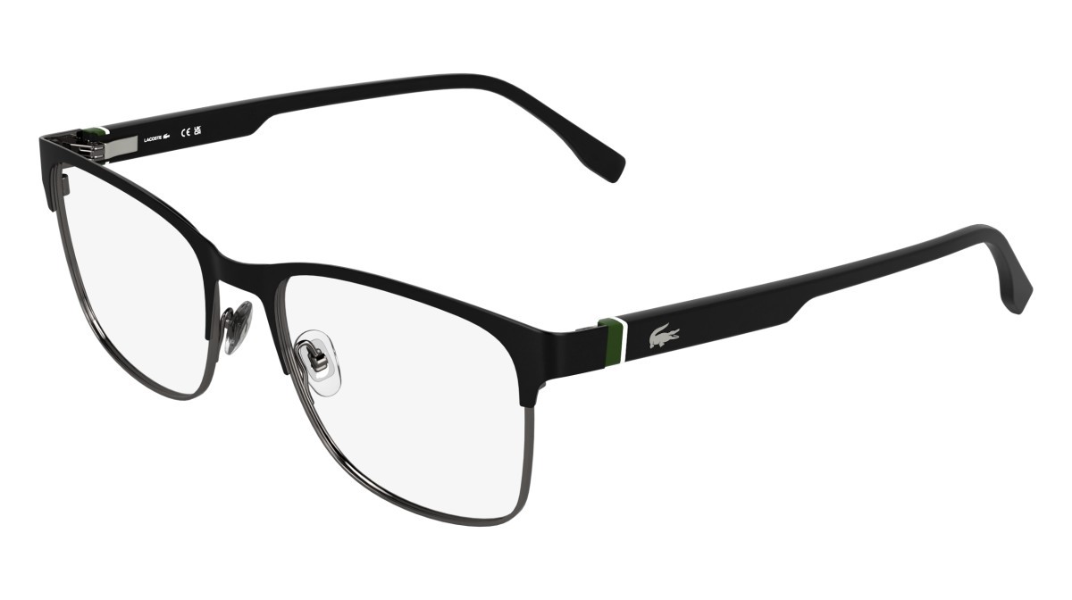 Eyeglasses Lacoste L2319 (002) color matte black shape rectangle 