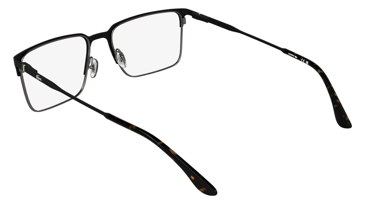Eyeglasses Lacoste L2321 (002) color matte black shape rectangle 