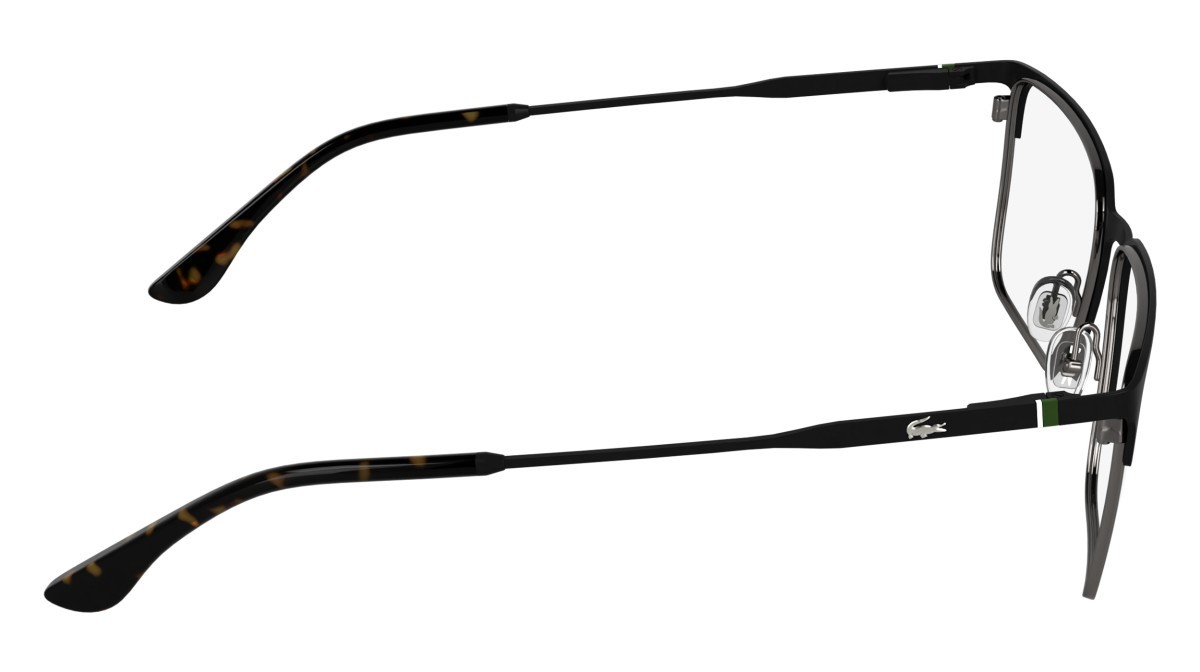 Eyeglasses Lacoste L2321 (002) color matte black shape rectangle 