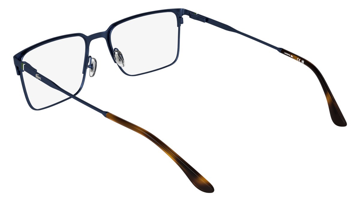 Eyeglasses Lacoste L2321 (424) color matte blue shape rectangle 
